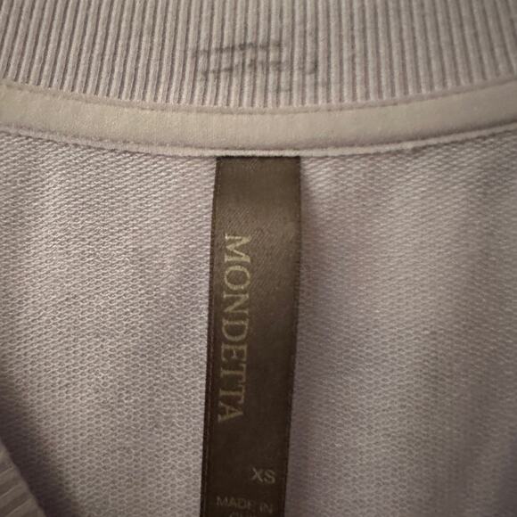 Mondetta abstract purple floral print sweater size extra small - Picture 3 of 7